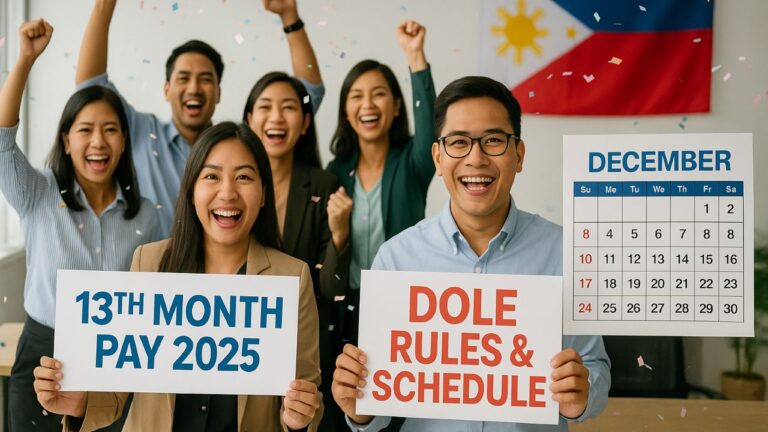 13th Month Pay 2025 In The Philippines – DOLE Rules And Payment Schedule