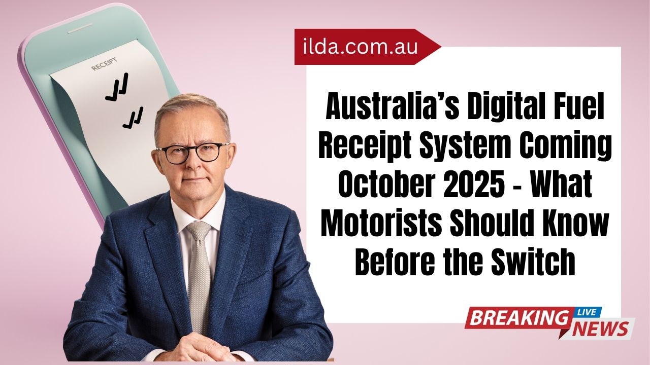 Australia’s Digital Fuel Receipt System Coming October 2025 – What Motorists Should Know Before the Switch