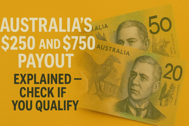 Australia’s $250 and $750 Payout Explained- Check If You Qualify