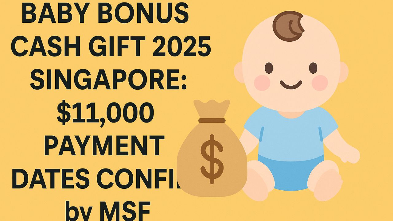 Baby Bonus Cash Gift 2025 Singapore- $11,000 Payment Dates Confirmed By MSF