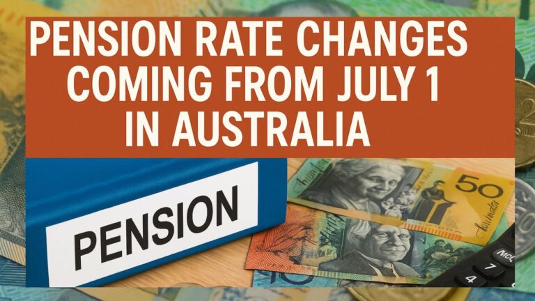 Pension Rate Changes Coming from July 1 in Australia What Retirees Need to Know in 2025